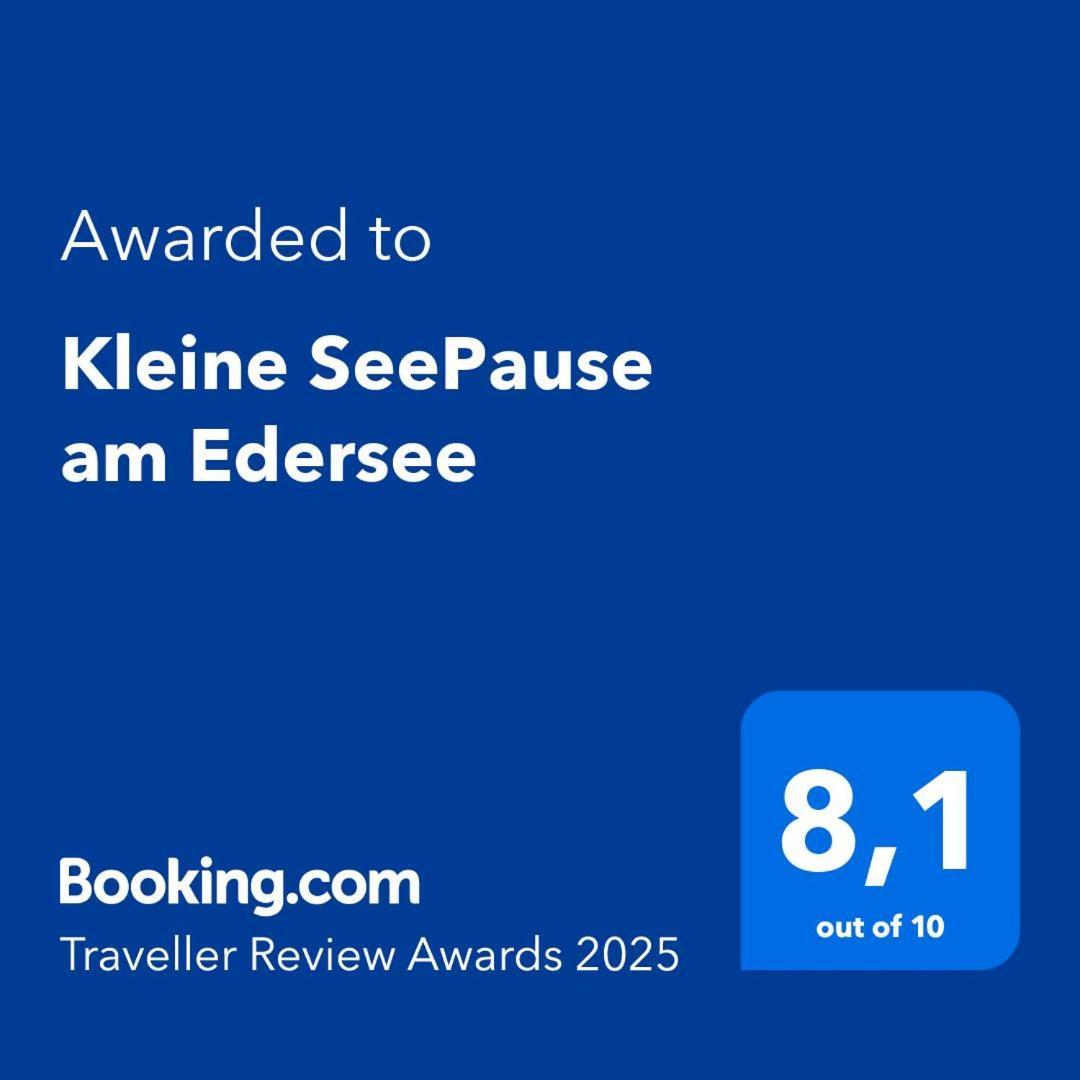 Kleine Seepause Am Edersee Scheid  Dış mekan fotoğraf